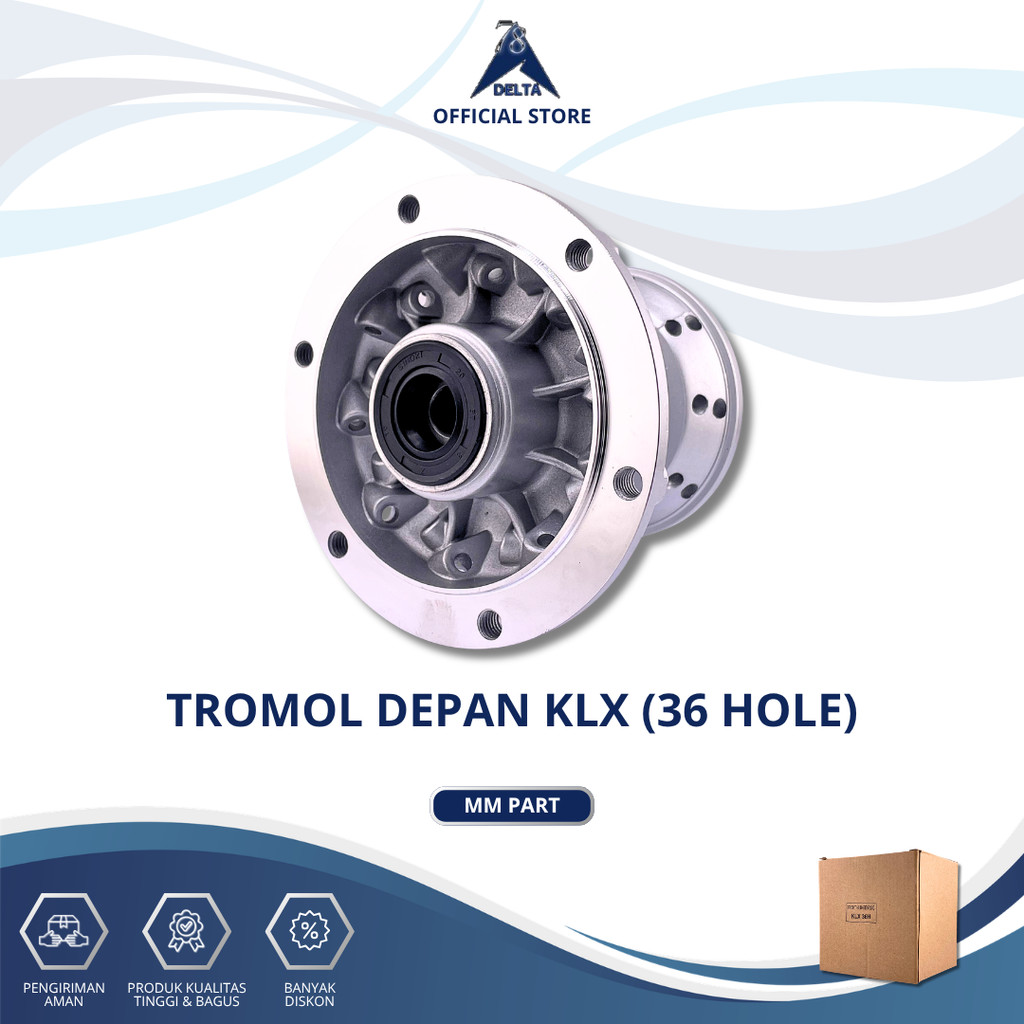 TROMOL DEPAN KLX 36 HOLE - TROMOL KLX 150 36 HOLE DEPAN / TROMOL DEPAN KLX 150 36 LOBANG