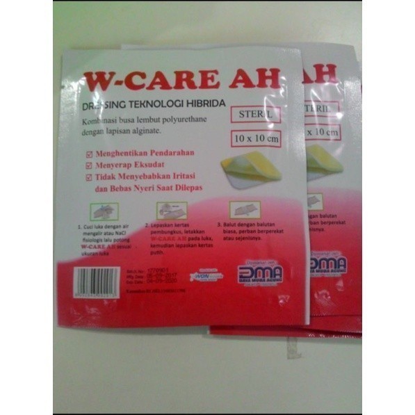 W-CARE AH / W CARE AH / WCARE AH 1 Pcs H