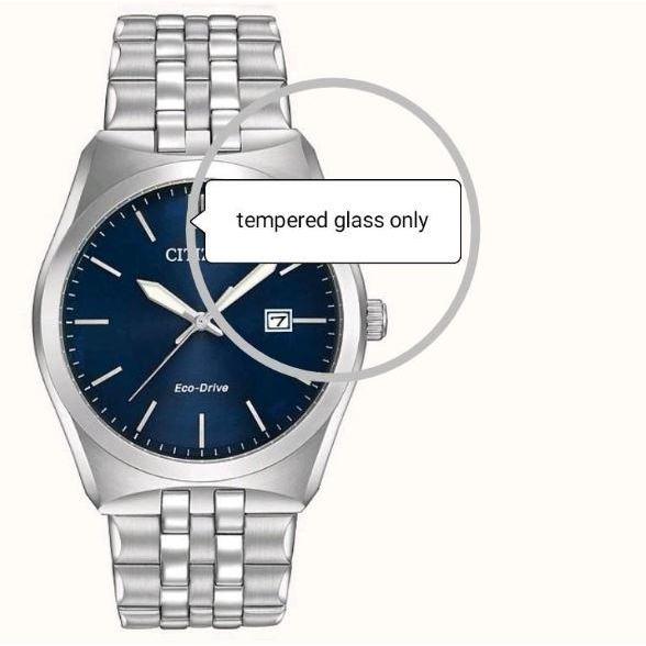 tempered glass untuk CITIZEN CORSO BM7330-59L BM7330 BM 7330 59L  anti gores jam tangan tempered gla