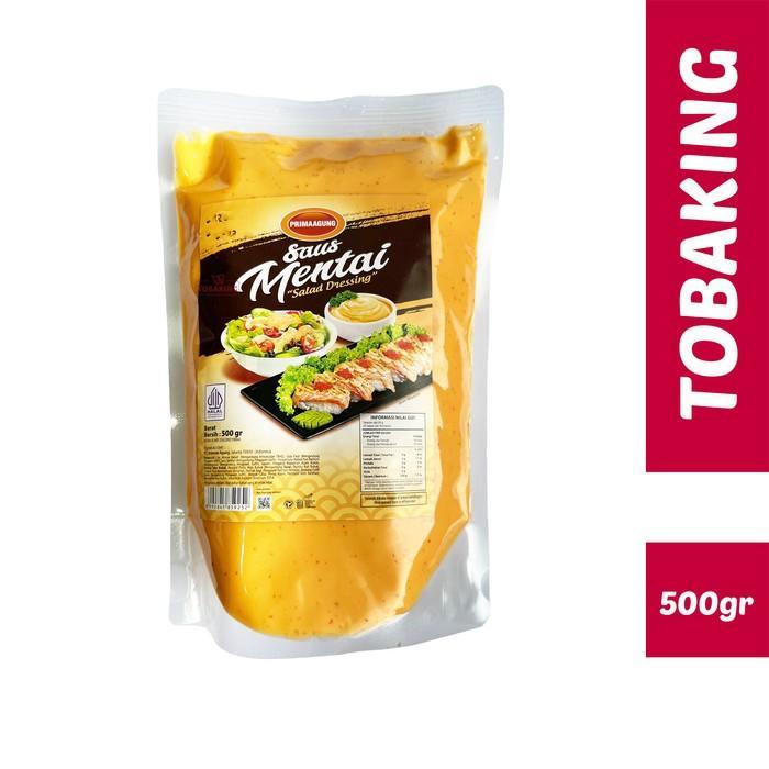 Prima Agung Saus Mentai Keju Tartar Garlic Mayo Saos Instant Primayo - Saus Mentai [terlaris]
