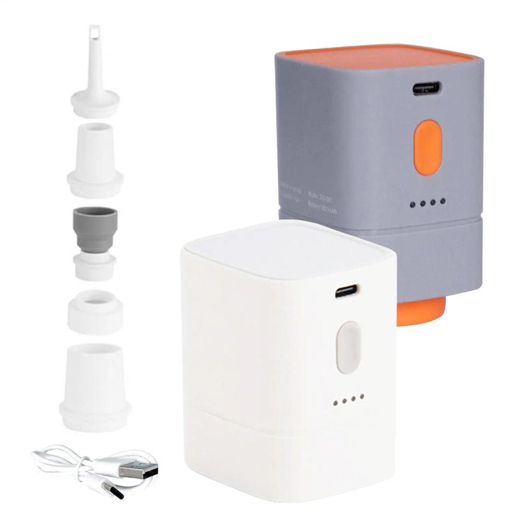 Travel Vacuum Pump Electric Cordless Portable Tool Cordless Travel Vacuum Pump for Clothes Mattress 