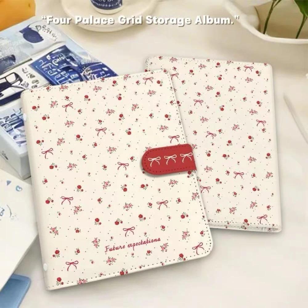 A5 Binder Kawaii Photocard 6 Ring 3inch Kpop Card Binder PU Leather Idol Photo Album A5 Binder Cover