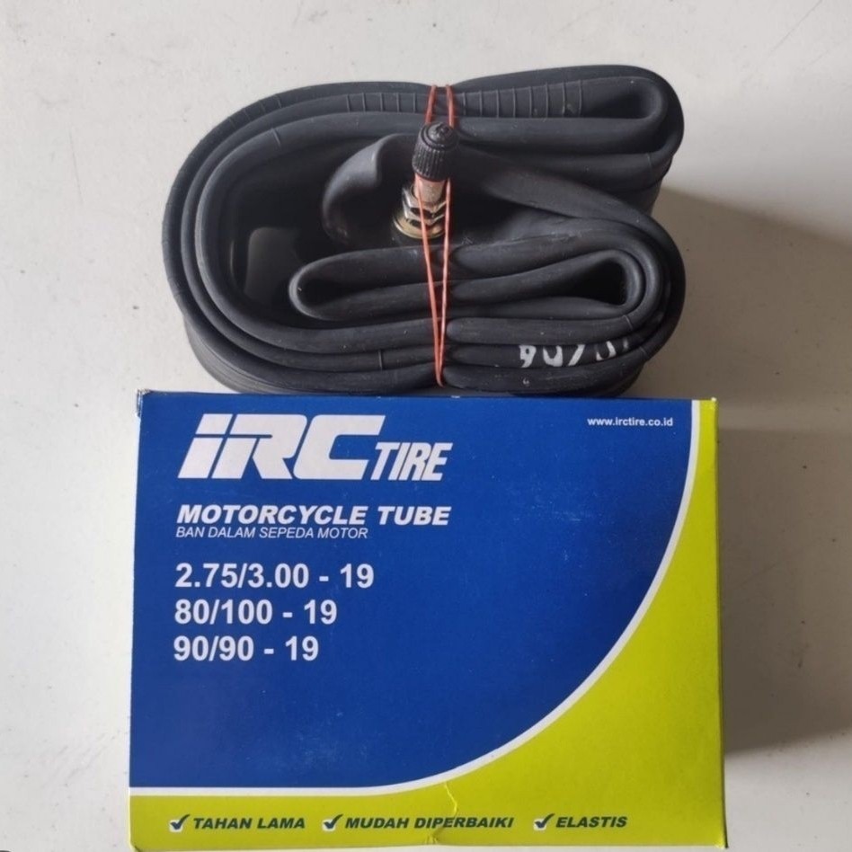 BAN DALAM MOTOR RING 19 275/300-19 80/100-19 70/100-19 90/90-19 ORIGINAL IRC