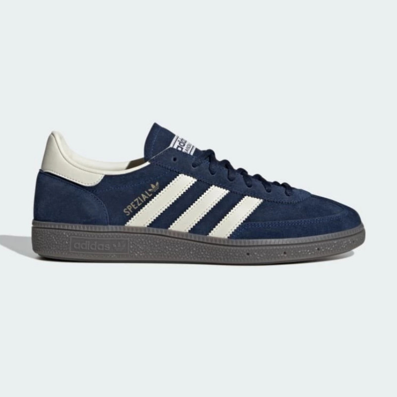 Adidas Originals Handball Spezial Sepatu Pria Wanita Putih Biru Training Trend Viral.
