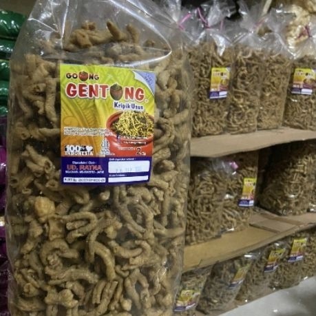 keripik usus gentong/ kripsus/ keripik usus 2 kg