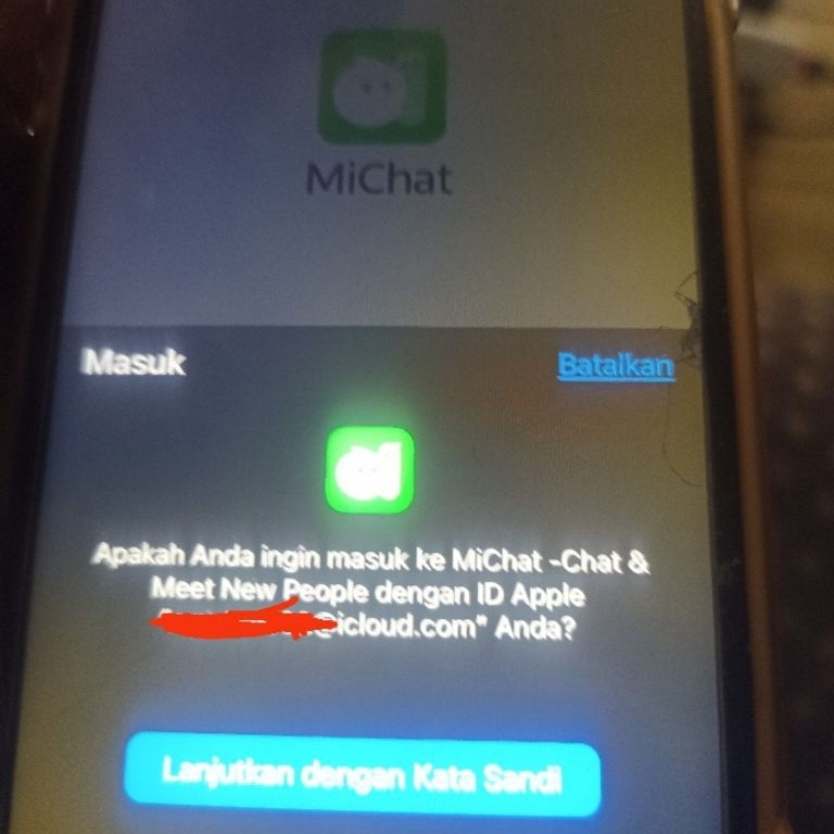 Jasa Repair Akun MiChat iPhone iCloud Login Kembali | Akun Suspend/Blokir Solusi iPhone Bisa Dipakai