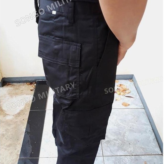 Celana Pdl Hitam - Celana Lapangan Fkppi - Celana Pdl Hitam Security Satpam