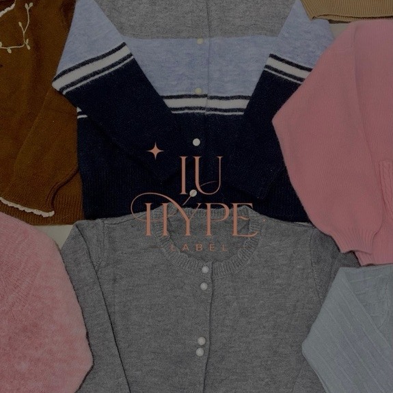 {IU.HYPE.LABEL}CARDIGAN IMPORT BKK