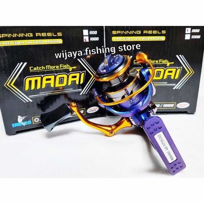 Reel Indigo Madai 800 1000 2000 3000 4000 6000 POWER HANDLE