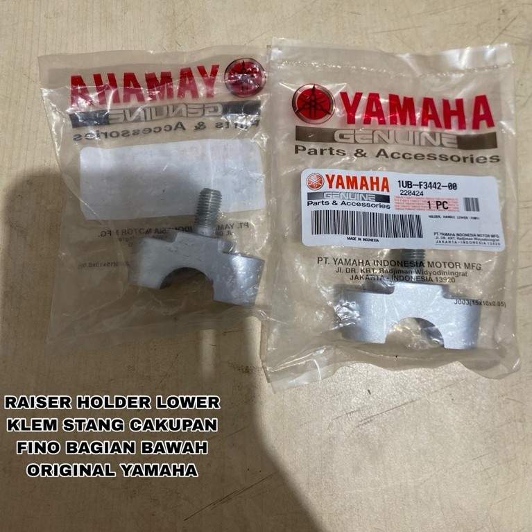 RAISER HOLDER LOWER KLEM STANG CAKUPAN FINO BAGIAN BAWAH ORIGINAL YAMAHA