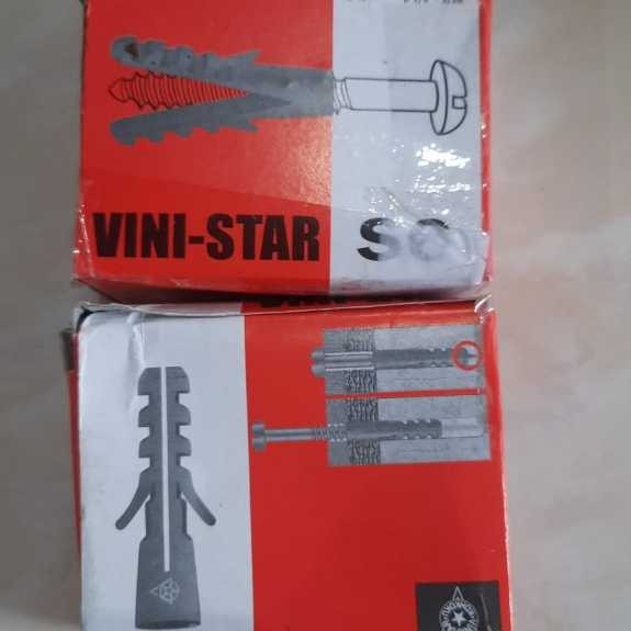 Piser Tembok Per Kotak Dowel Plastik Wall Plug