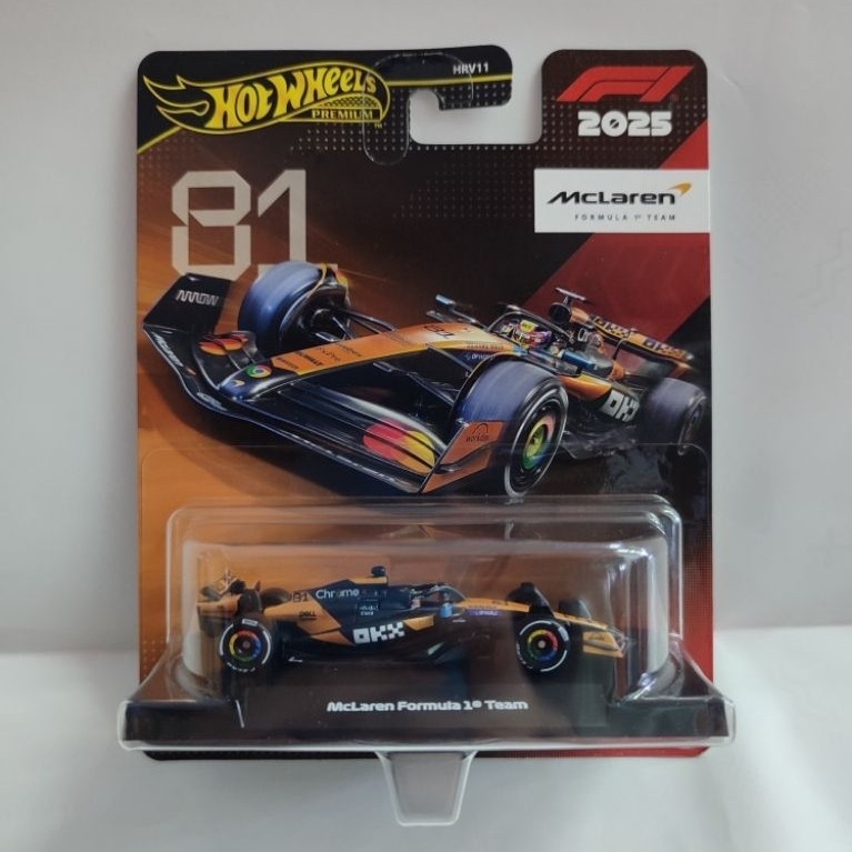 Hotwheels F1 Mclaren 81 Premium