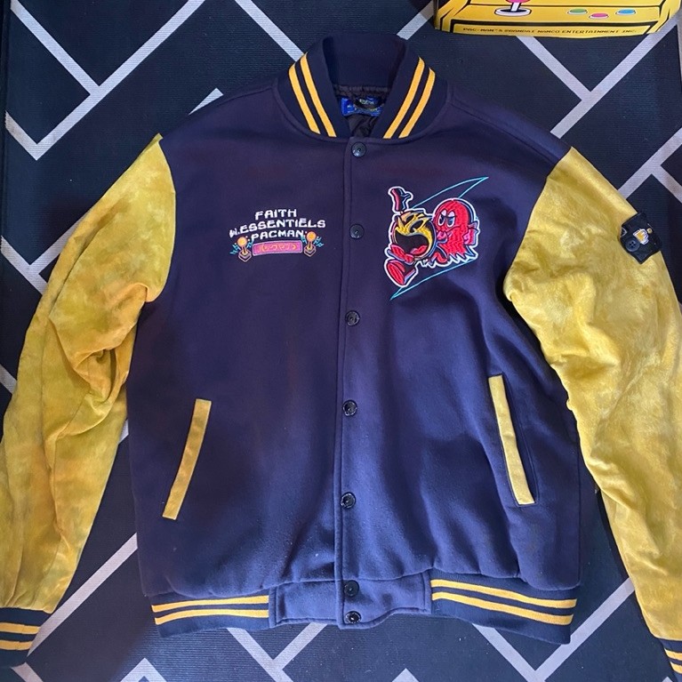 W. Essentiels x Faith Industries x Pacman varsity