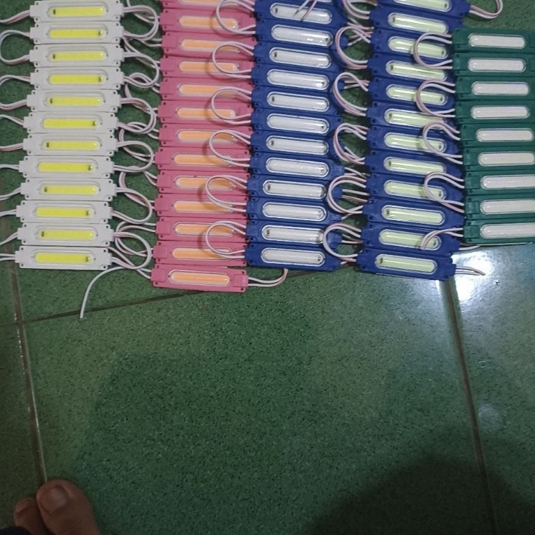Lampu Kolong Motor Variasi LED 3 Mata/6 Mata COB Super Terang