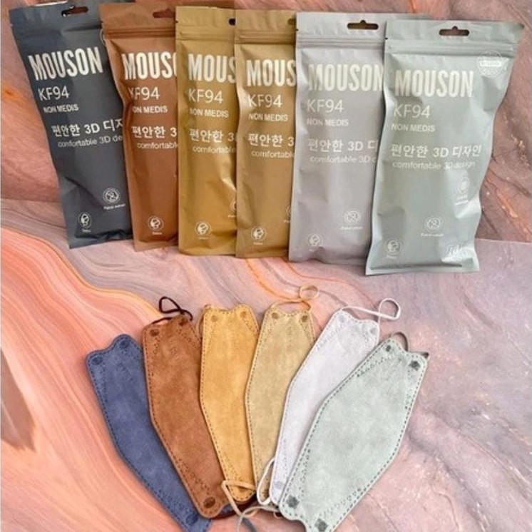 RISAOSHOP KF94 MOUSON / MASKER KF94 MOUSON / KF94 PREMIUM