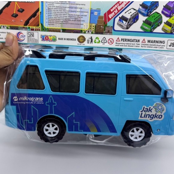 MAINAN MOBIL ANGKOT JAKLINGKO MINIATUR ANGKUTAN KOTA ANAK