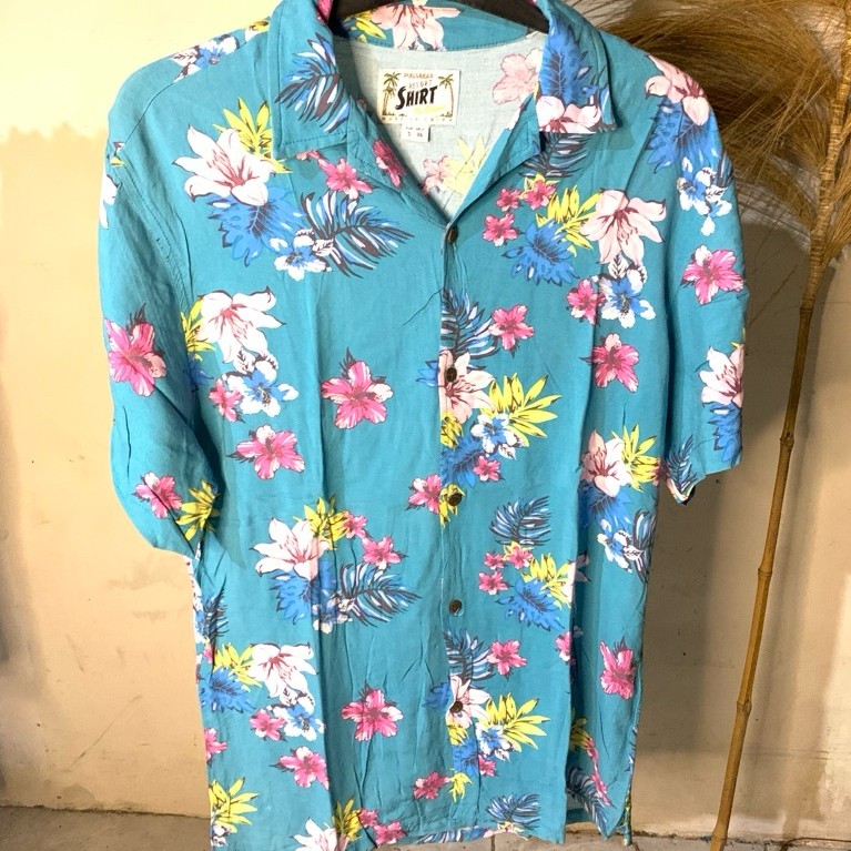 KEMEJA PANTAI PULL&BEAR ORIGINAL