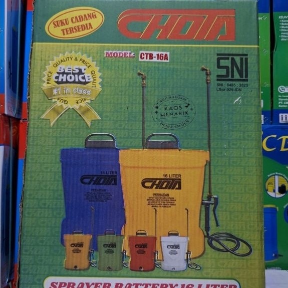 SPRAYER TANGKI ELEKTRIK CHOTA 16LITER