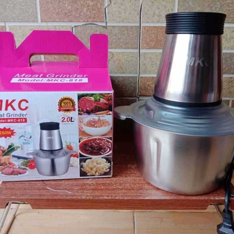 Blender Daging Stainless Mkc Serbaguna- Meat Grinder Stainless Mkc Multifungsi