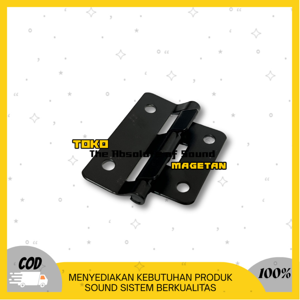 BOX ENGSEL ENGSEL LEPAS KECIL BOX HARDCASE 006 HITAM