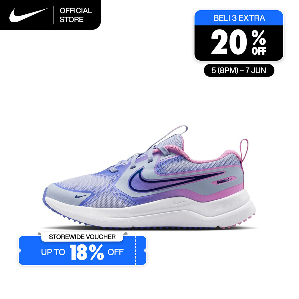 Nike Older Kids' Cosmic Runner Road Running Shoes - Ghost [HM4402-011]