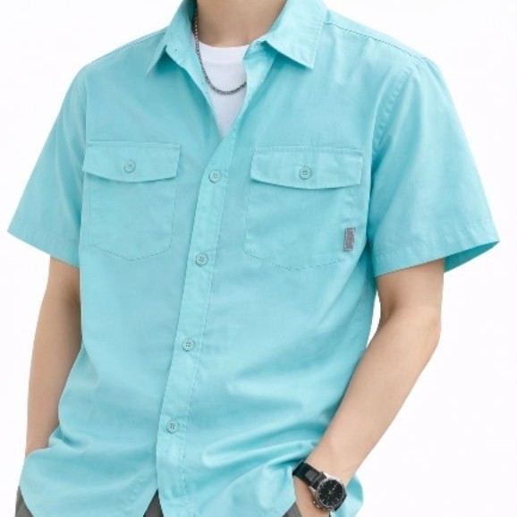 Kemeja Columbia Pria Original – Bahan Adem Dry Fit