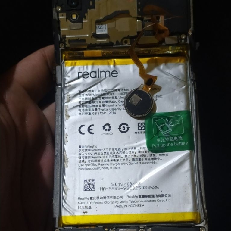 mesin realme 3 nyala