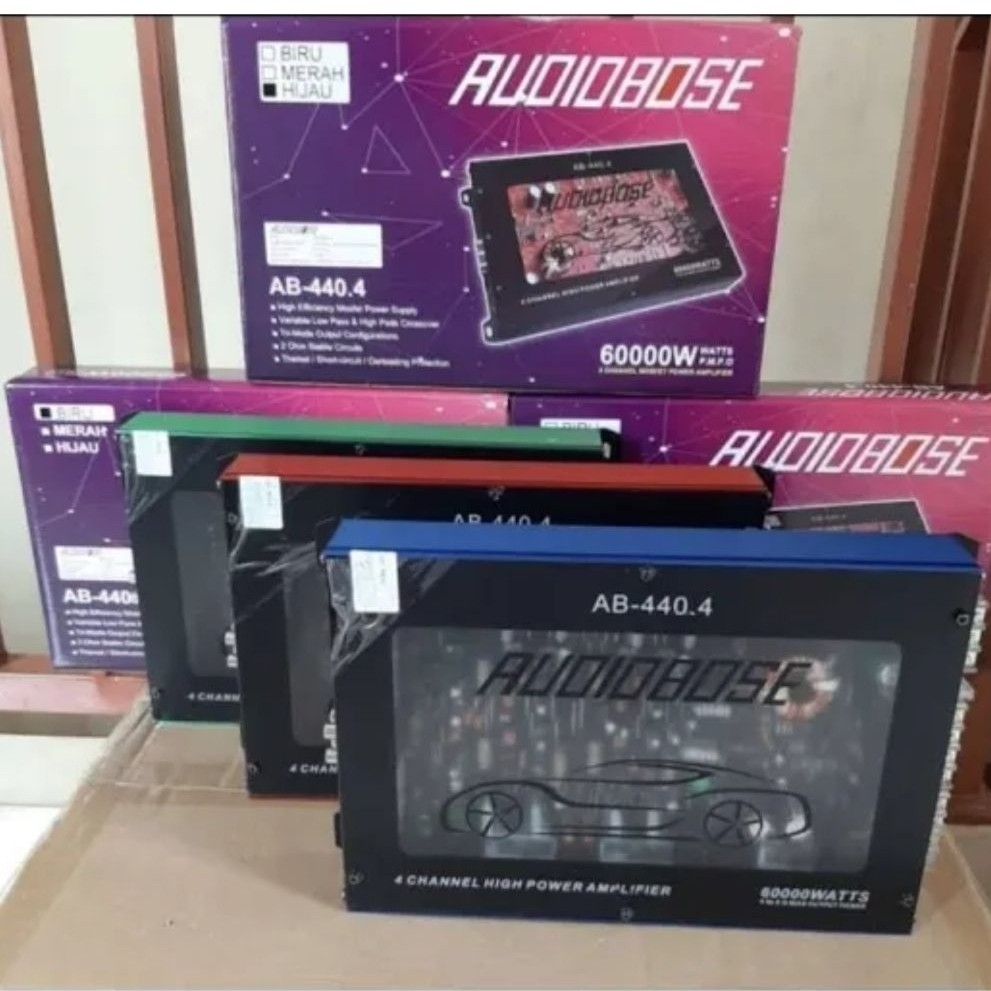 POWER AUDIOBOSE TRANSPARAN AB440.4