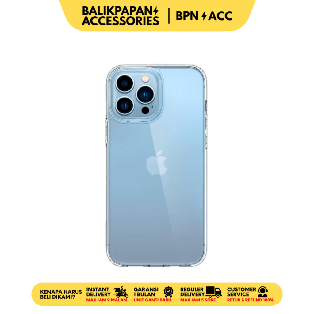 Case iPhone Neo Hybrid Clear Transparant Acrylic - BALIKPAPAN ACCESSORIES