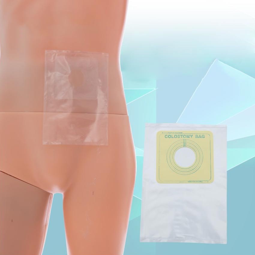 Kantong Kolostomi Sekali Pakai Disposable Colostomy Bag One Piece Murah Isi 50 Pcs Per Pack