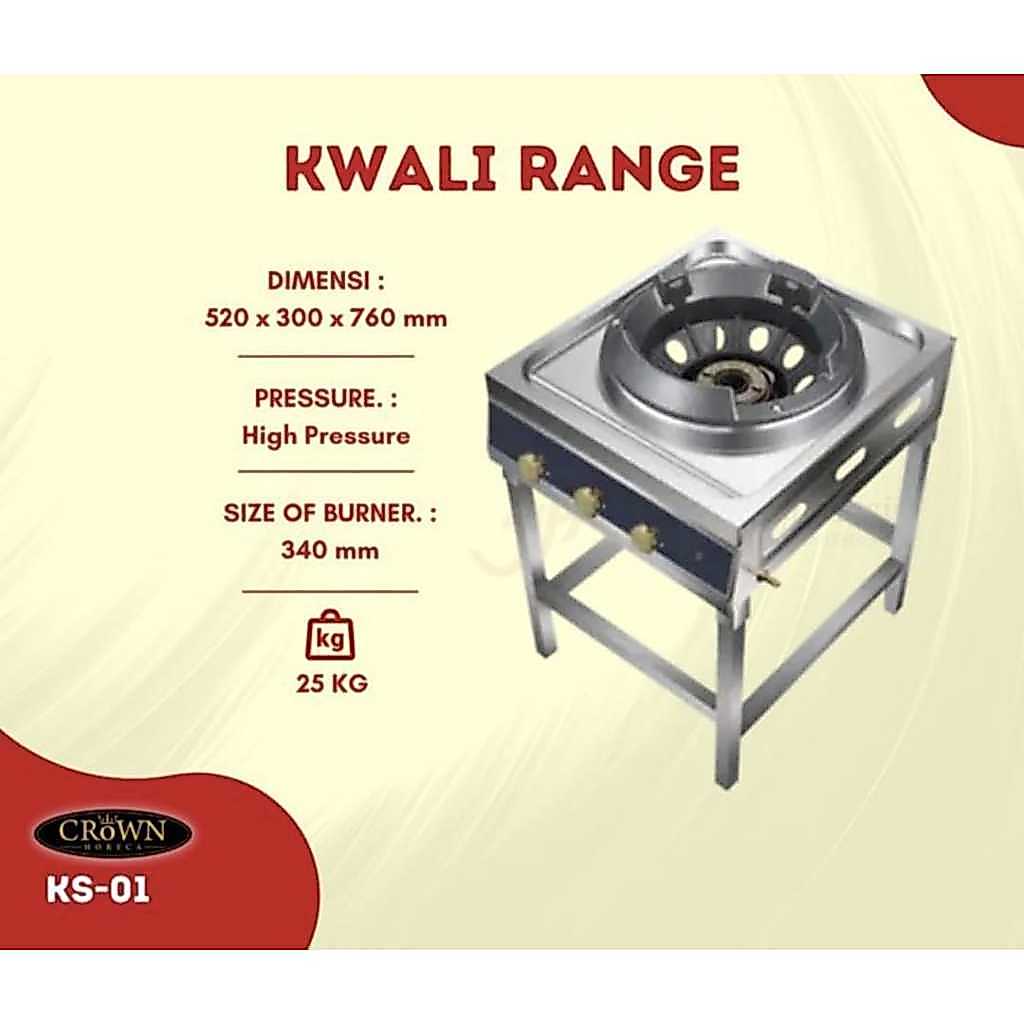 KWALI RANGE CROWN KS0-01 HIGH PRESSURE
