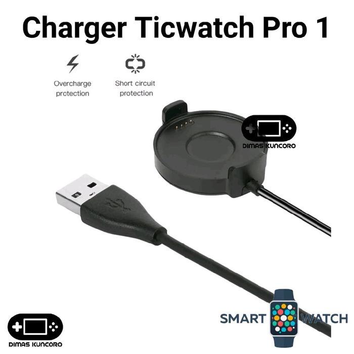 Best Seller Charger Ticwatch Pro 1 charging kabel usb cable magnetic ticwatch pro 1 2020 4G lte - Ti