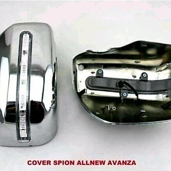 Cover Spion/ Pelindung Spion All New Avanza/Veloz/Type G 2012-2014 Chrome Car