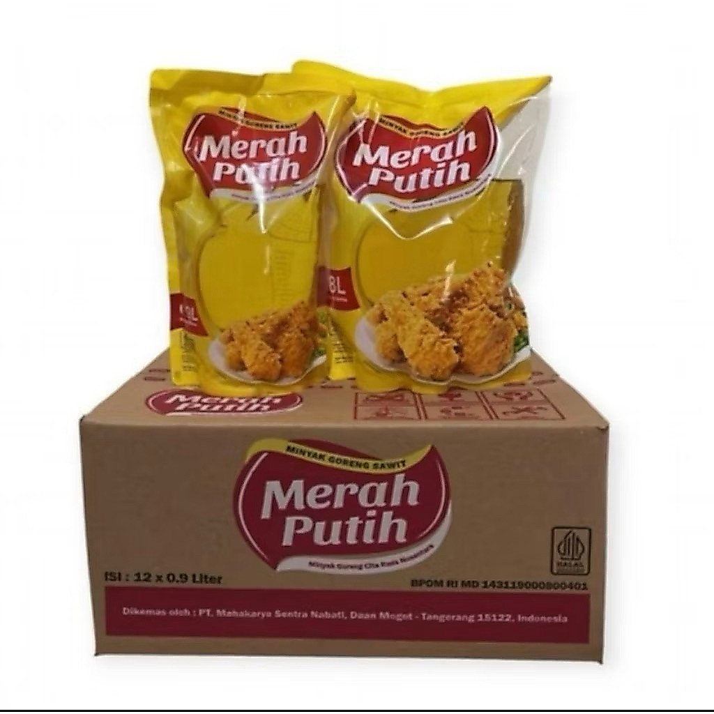 Minyak Goreng merah putih 1,8 liter - Gurih, Sedap, dan Praktis