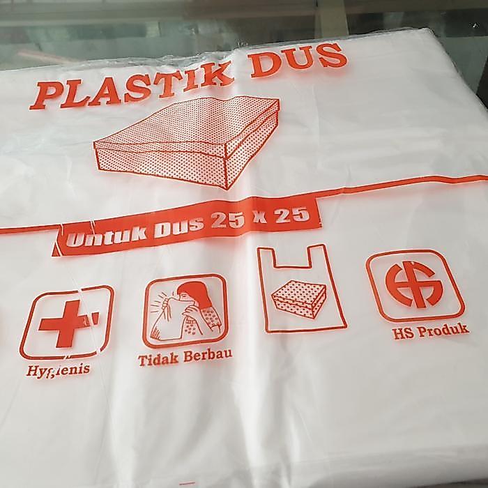 plastik dos ukuran 25x25 bening / plastik dus 25 / plastik dos makanan