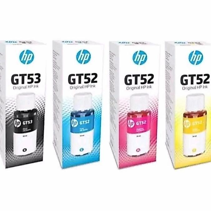 Tinta HP GT53 Black GT52 Colour - Original - Tinta HP Ink Tank 115 315
