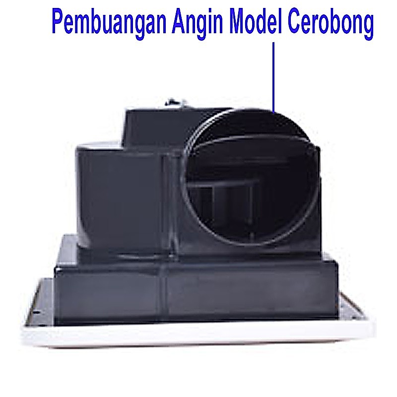 MVF893 Ceiling Exhaust/Hexos/Heksos Fan Plafon 8" Cerobong Paralon