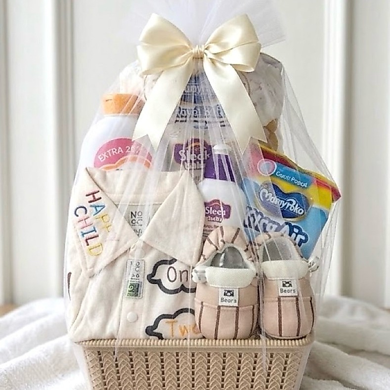HAMPERS PARCEL KADO BAYI NEWBORN BOY LAKI-LAKI MEWAH PREMIUM