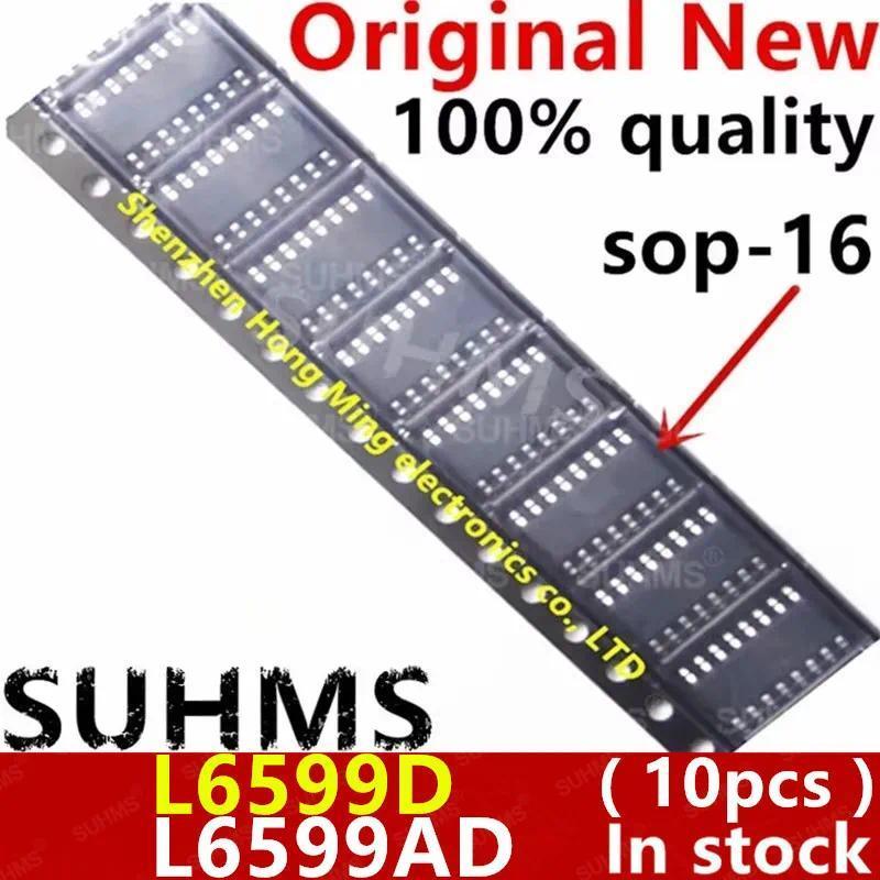 (10 buah) 100% Baru L6599 L6599D L6599DTR L6599AD L6599ADTR sop-16 Chipset
