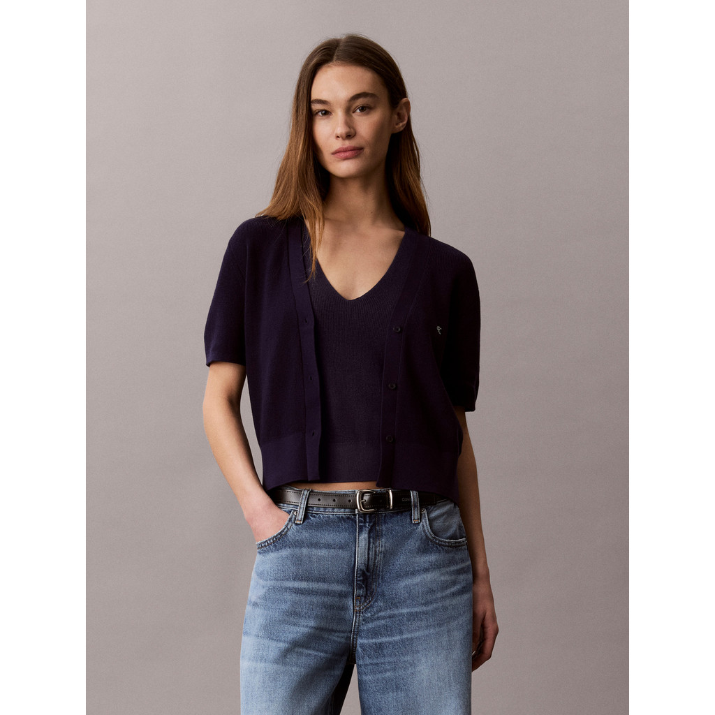 Calvin Klein - Cotton Knit Short Sleeve Twin Set