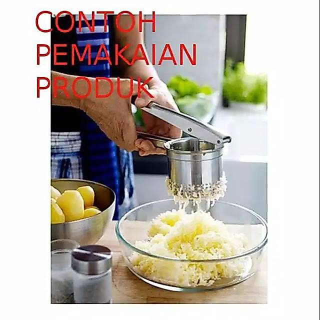 Pemeras Pressan Abon/ Pelumat Kentang Stainless Tebal