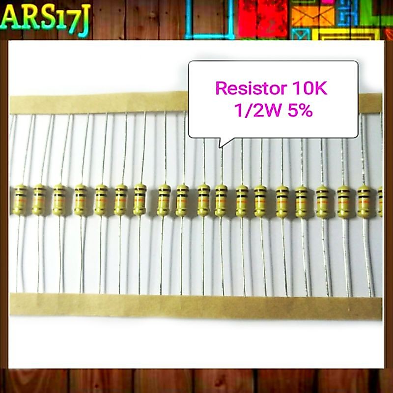 Resistor 10k 1/2 watt