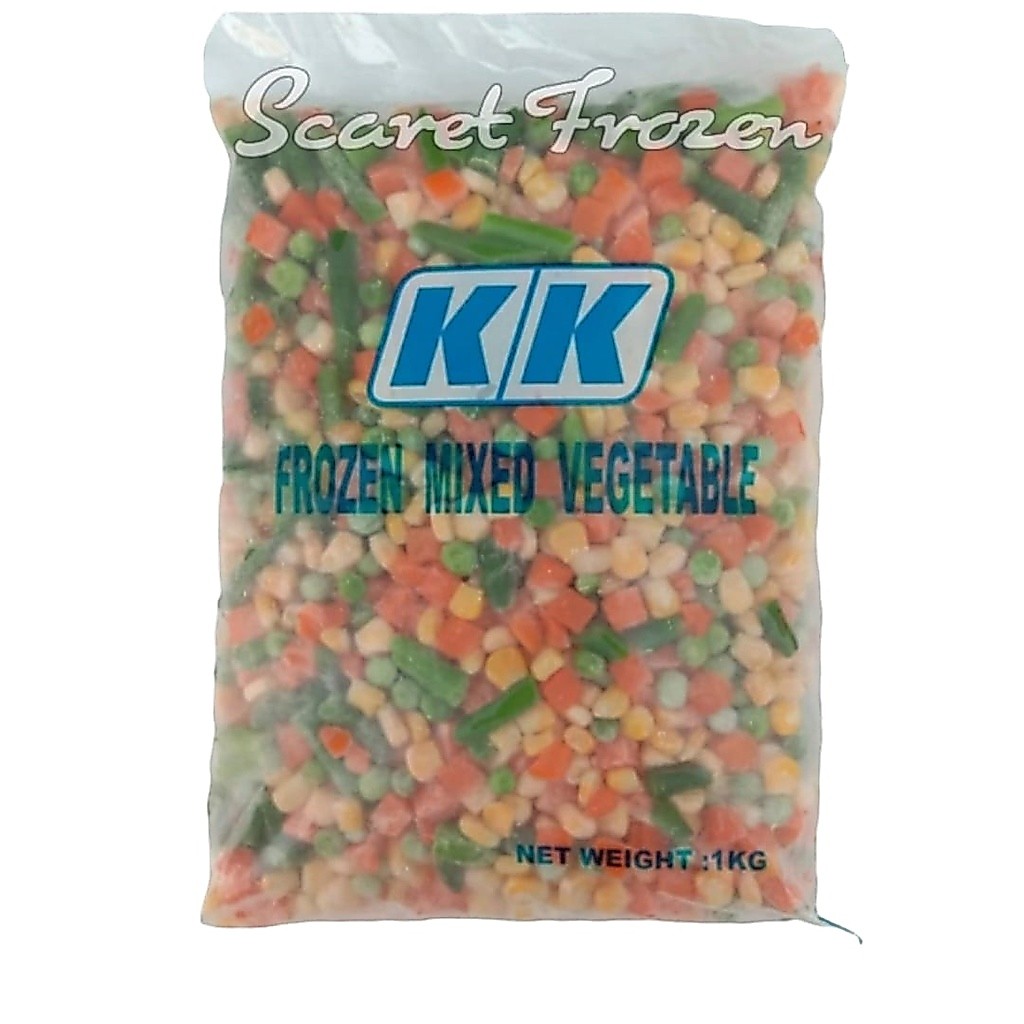 Frozen Mixed Vegetables | Vegetables Mix 4 Ways | Sayuran Beku 1kg