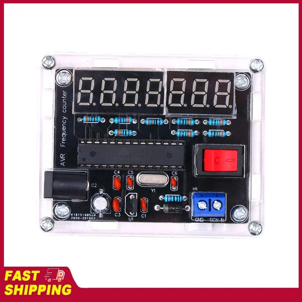 Frequency Counter AVR Frequency 10MHz Frequency Meter Y Kit with Shell Counter Cymometer Frequency M