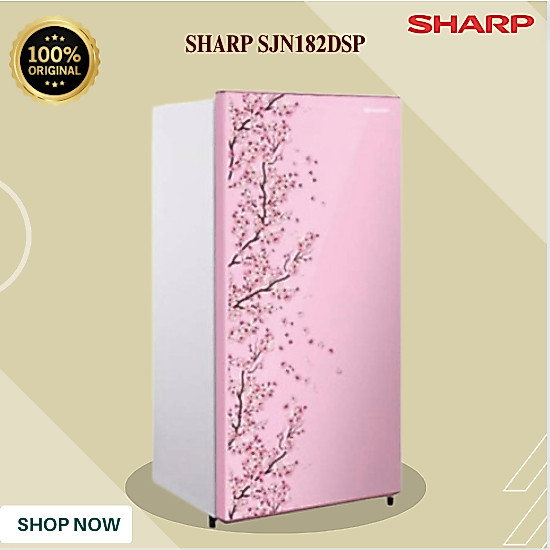 KULKAS SHARP 1 PINTU SJN182DSP 157 L/SJN-182DSP/SJN 182DSP/SHARP KULKAS MURAH ORIGINAL BERGARANSI
