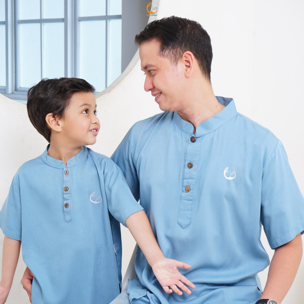 Halomam - Atasan Baju Koko Dewasa Pria, Koko Lebaran Ayah, Koko Ied/ Koko Yusuf Dewasa