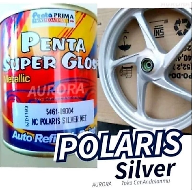 Cat Penta Super Glos Polaris Silver MET 5461-09004 Silver Metalik
