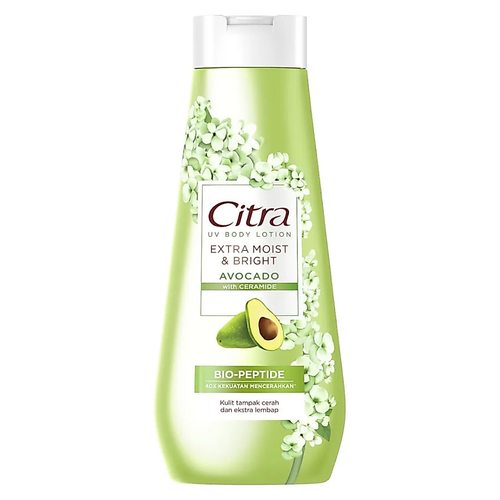 Citra Uv Body Lotion Extra Moist & Bright Avocado 110 Ml | 210 Ml