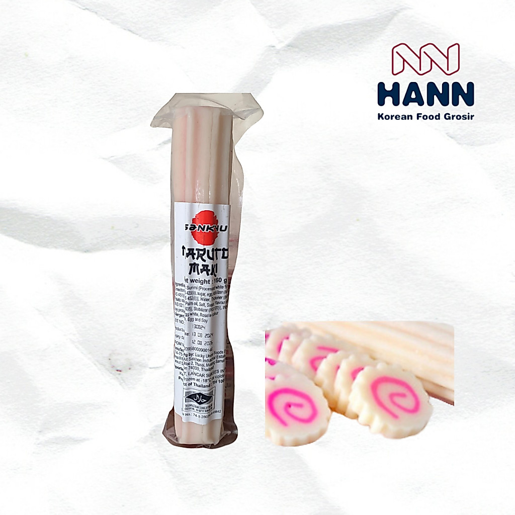 Sankyu Narutomaki - Ramen Narutomaki - Boiled Fish Cake 160 gr