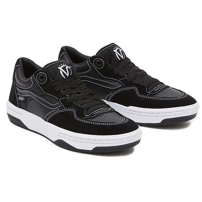 Sepatu Vans Skate Rowan 2 Black White | Skate Shoes | Vans Indo